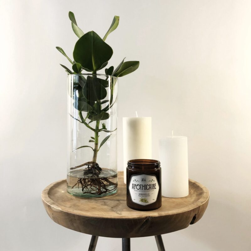 Bougie Apothicaire aux huiles essentielles La Belle Mèche